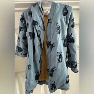 Kate Quinn Bear Print Hooded Towel